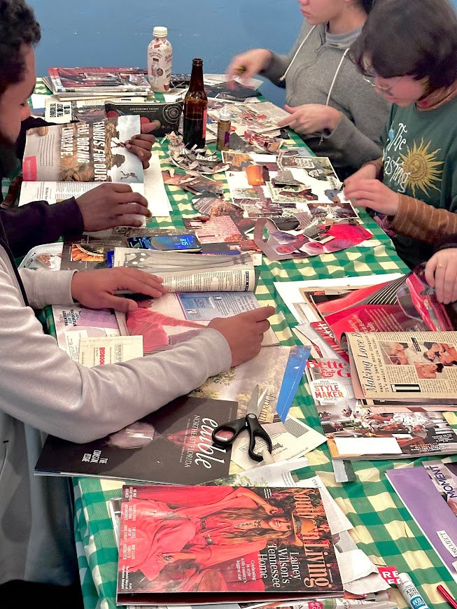 8/24 VISION BOARD COLLAGE WORKSHOP