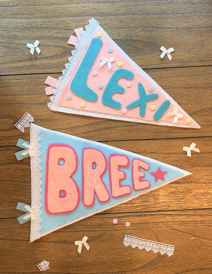 8/25 Felt Pennant Workshop