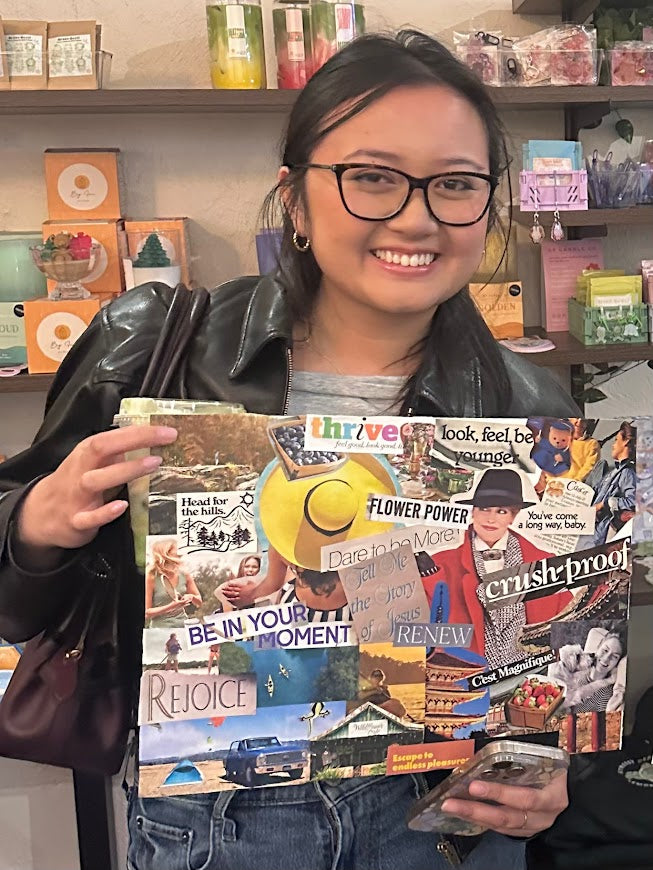 8/24 VISION BOARD COLLAGE WORKSHOP