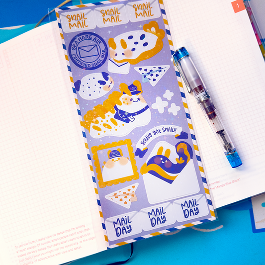 Snail Mail Sticker Sheet