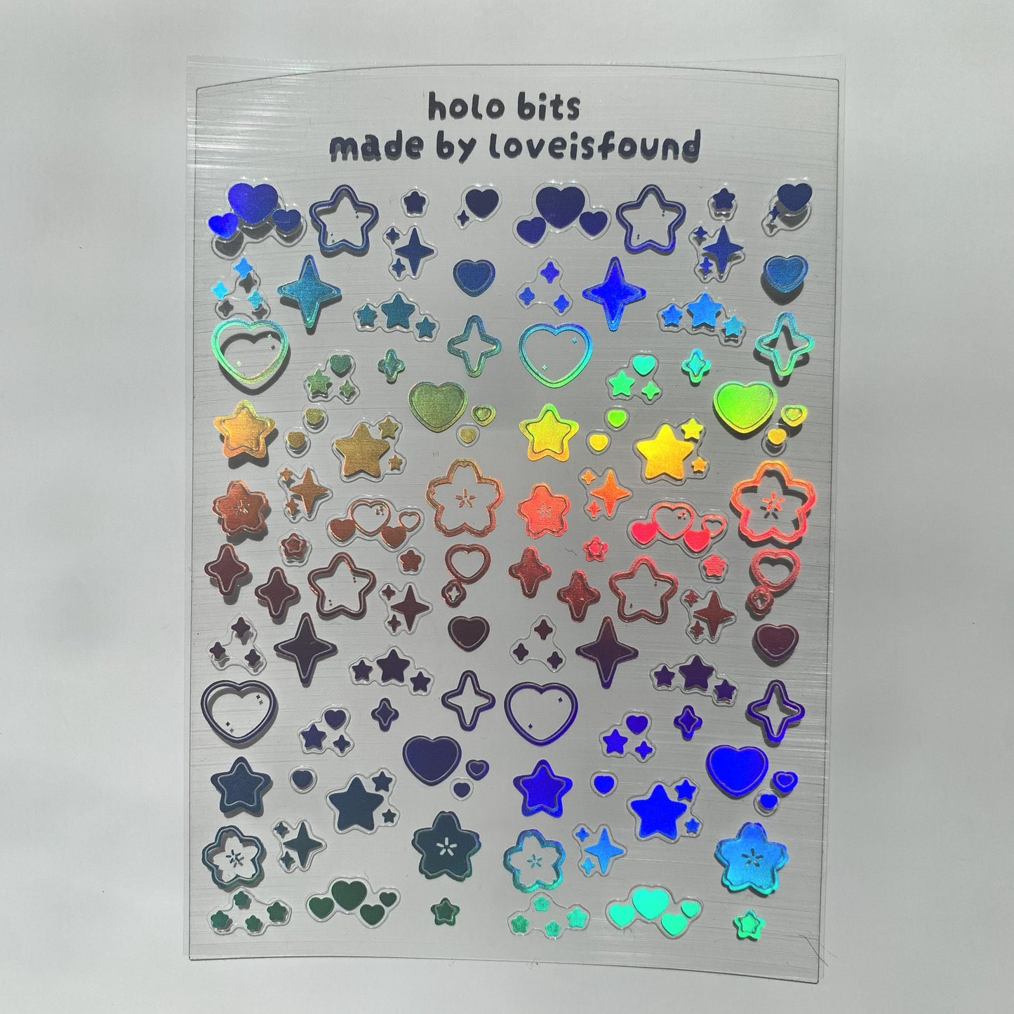 Holo Bits Sticker Sheet