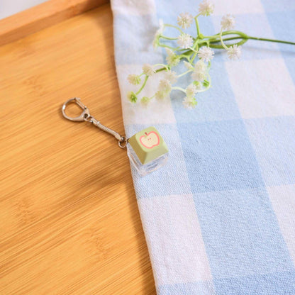 Apple Keycap Fidget Keychain