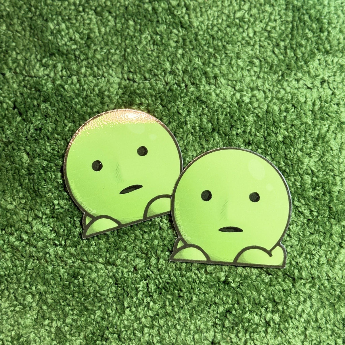smiski sticker (glow in the dark)