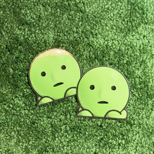 smiski sticker (glow in the dark)