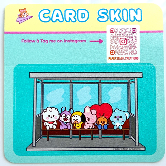 BTS Spring Day Card Decal