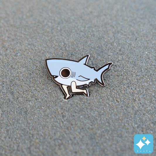 Shark with Legs Pins