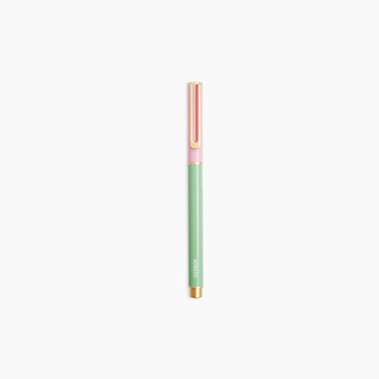 Colorblock Pink Teal Pen