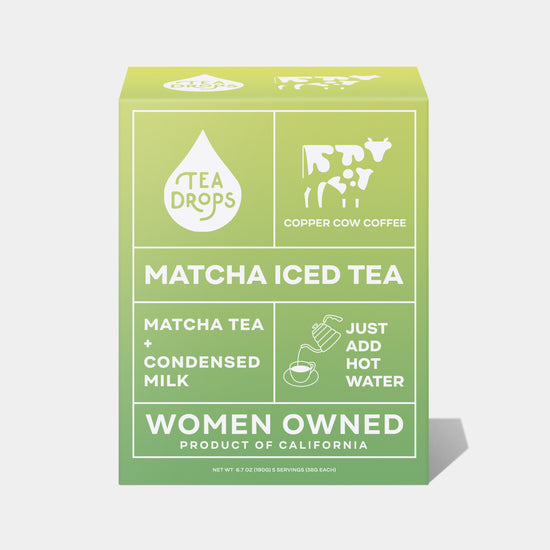 Matcha Iced Tea Drops