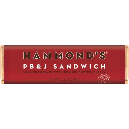 PB&J Sandwich Chocolate Bar