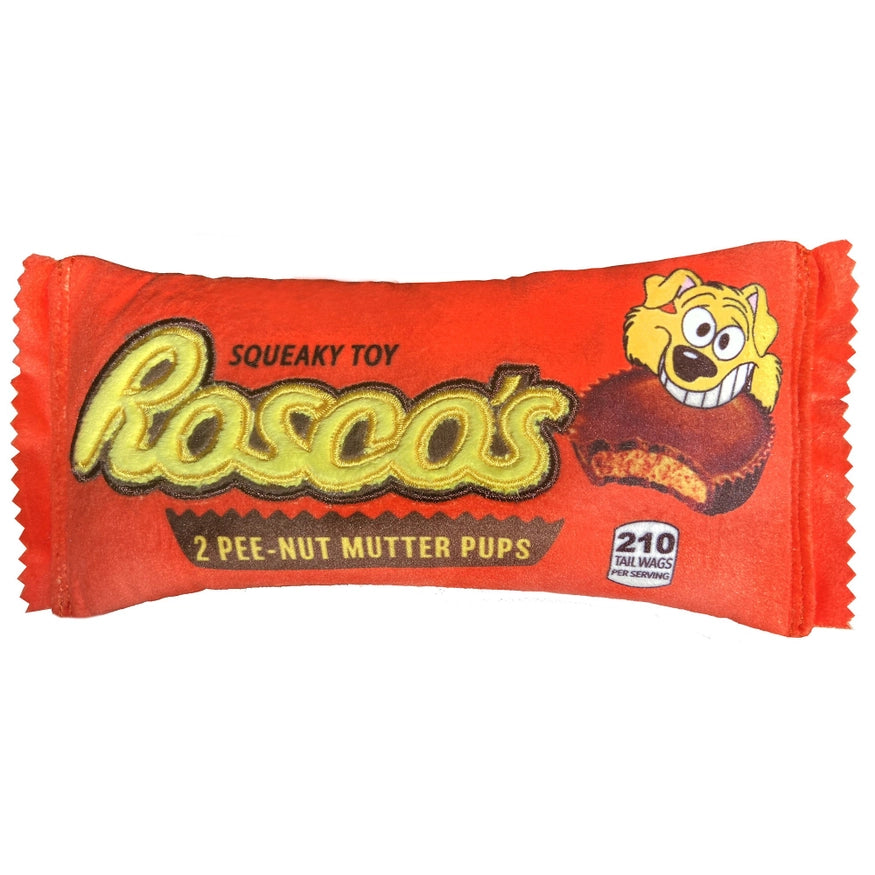 Rosco's Peanut Butter Cups Dog Toy