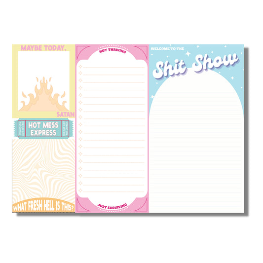 Welcome To The Sh*t Show Notepad
